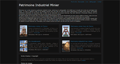 Desktop Screenshot of patrimoine-minier.fr